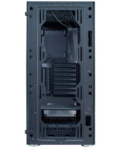 Кутия 1stPlayer - Firebase XP-E RGB, mid tower, черна/прозрачна - 6