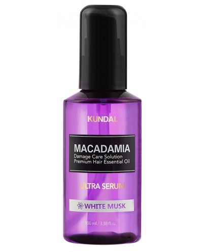 Kundal Серум за коса Macadamia, Бял мускус, 100 ml - 1