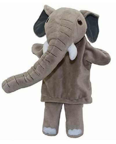 Кукла за театър с цяло тяло The Puppet Company - Слон, 30 cm  - 1
