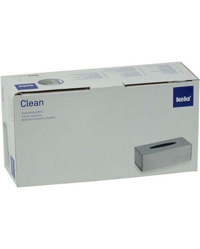 Кутия за салфетки Kela - Clean, 26 x 13.5 x 9 cm, инокс - 5