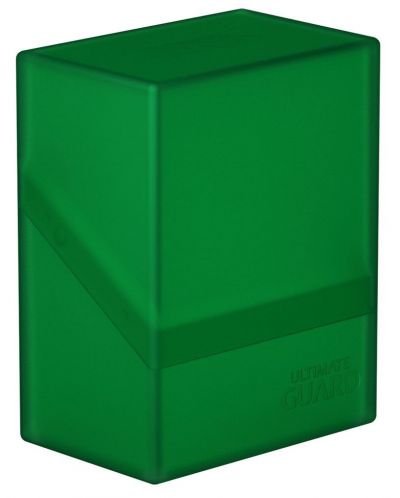 Кутия за карти Ultimate Guard Boulder Deck Case - Standard Size - Зелена (60 бр.) - 1