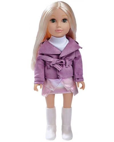 Кукла Ocie - Fashion Girl, с лилав тоалет, 46 cm - 1