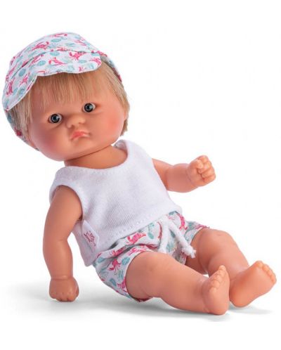 Кукла Asi Dolls Bombonchin - Бебе Нико, с плажен тоалет, 20 cm - 1