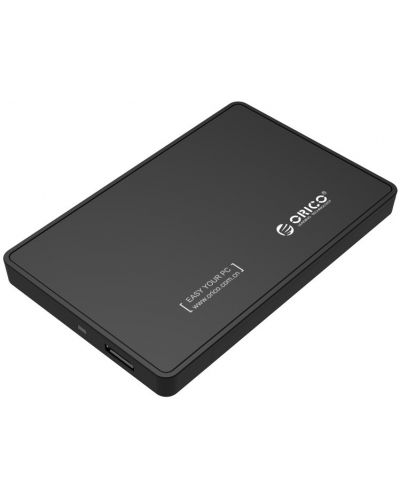Кутия за твърд диск Orico - 2588US3-BK, USB3.0, 2.5'', черна - 1