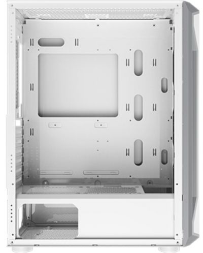 Кутия Xigmatek - Gaming X Arctic, mid tower, бяла/прозрачна - 6