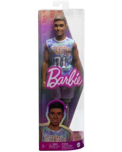 Кукла Barbie Fashionistas - Кен, с тениска Los Angeles - 6