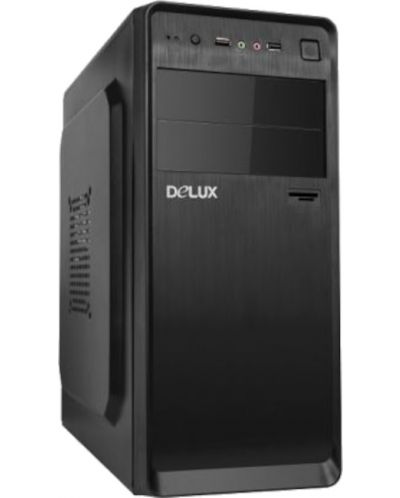 Кутия Delux - DW602, mid tower, черна - 1