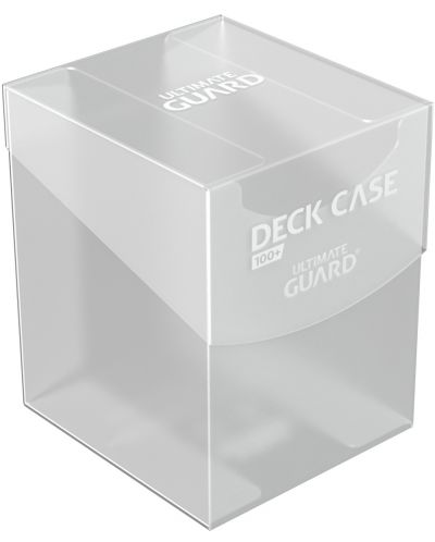 Кутия за карти Ultimate Guard Deck Case Standard Size - Прозрачна (100+ бр.) - 1