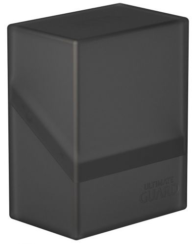 Кутия за карти Ultimate Guard Boulder Deck Case - Standard Size, черна (60 бр.) - 1