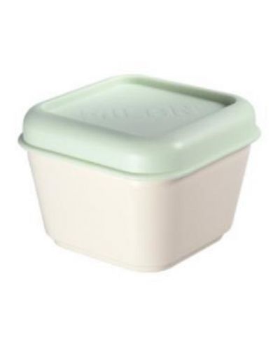 Кутия за храна Milan - 330 ml, със зелен капак - 1