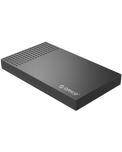 Кутия за твърд диск Orico - 2526C3-BK, USB-C, 2.5'', черна - 1