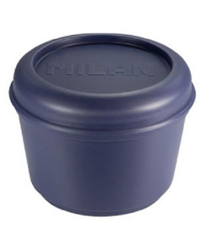 Кутия за храна Milan - 250 ml, със син капак - 1