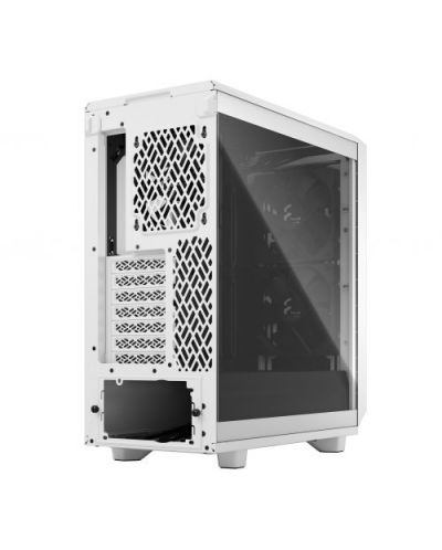 Кутия Fractal Design - Meshify 2 Compact Clear, mid tower, бяла/прозрачна - 3