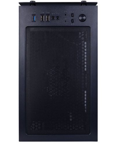 Кутия 1stPlayer - Fire Dancing V2-A RGB, mid tower, черна/прозрачна - 5