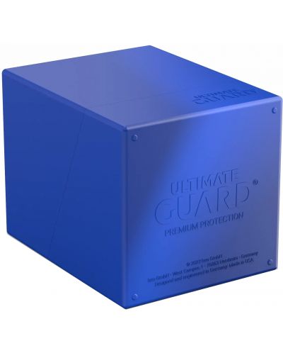 Кутия за карти Ultimate Guard Boulder Deck Case Solid - Синя (100+ бр.) - 2