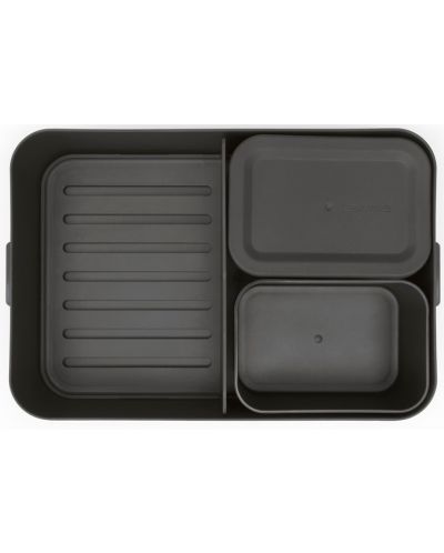 Кутия за храна Brabantia - Make & Take, 2 L, тъмносива - 4