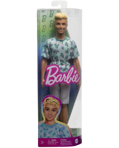 Кукла Barbie Fashionistas - 211, Кен, с руса коса - 6