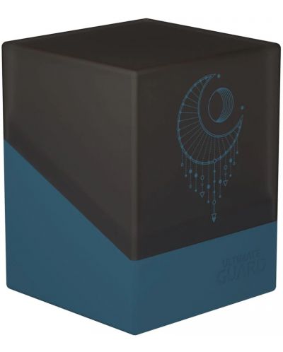 Кутия за карти Ultimate Guard Druidic Secrets Umbra Boulder Deck Case - Тъмно синя (100+ бр.) - 1
