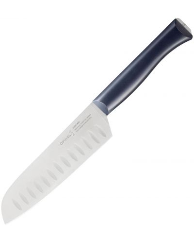 Кухненски нож Opinel - Santoku Intempora 219, 17 cm, тъмносин - 1