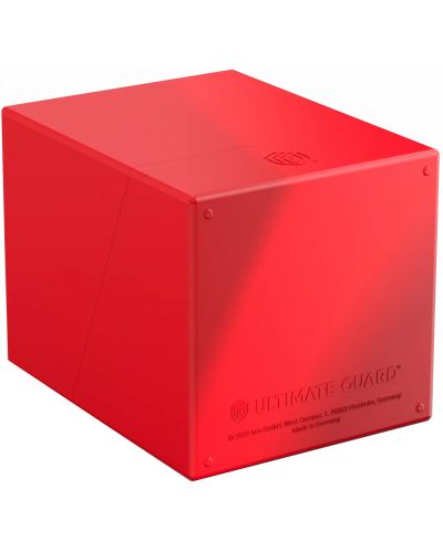 Кутия за карти Ultimate Guard Boulder Deck Case Solid - Червена (100+ бр.) - 2