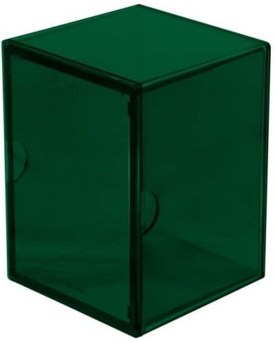 Кутия за карти Ultra Pro - Eclipse 2-Piece Deck Box, Forest Green (100+ бр.) - 1