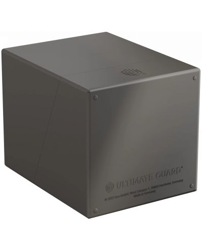Кутия за карти Ultimate Guard Boulder Deck Case Solid - Сива (100+ бр.) - 2