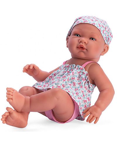 Кукла Asi Dolls - Бебе Мария, с плажен тоалет, 43 cm - 1