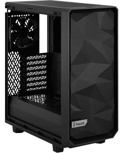 Кутия Fractal Design - Meshify 2 Compact, mid tower, черна/прозрачна - 7