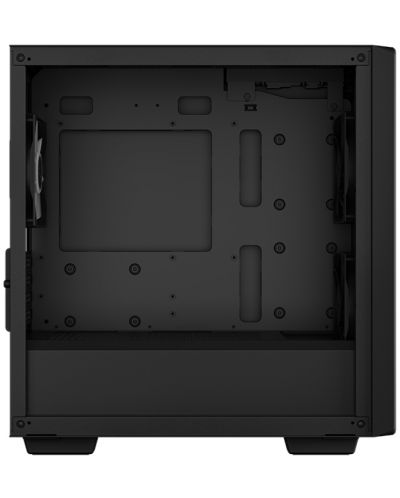 Кутия DeepCool - CC360 ARGB, mini tower, черна/прозрачна - 6