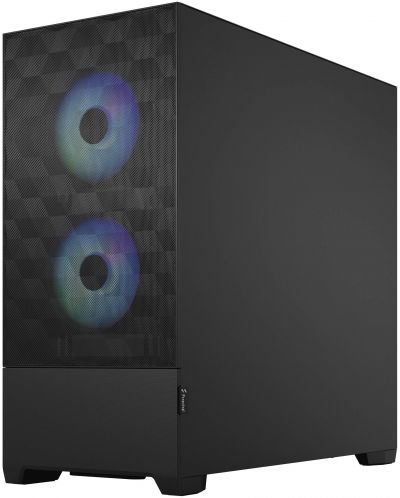 Кутия Fractal Design - Pop Air RGB, mid tower, черна/прозрачна - 7