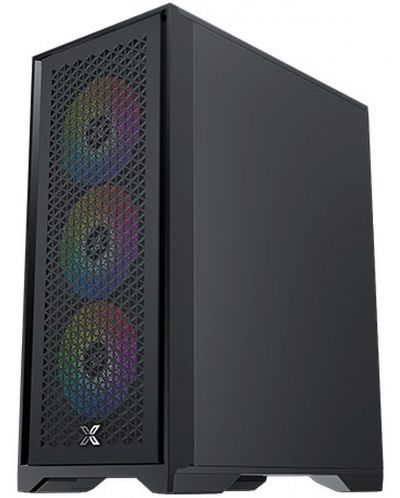 Кутия Xigmatek - LUX S, mid tower, черна/прозрачна - 3