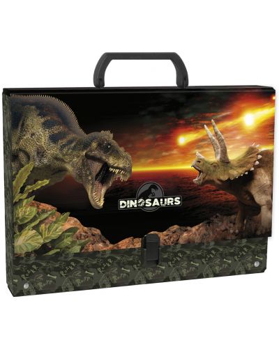 Куфарче с дръжка Derform Dinosaur 18 - А4 - 1