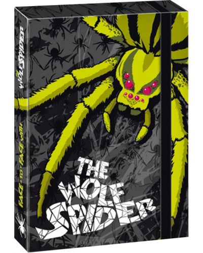 Кутия с ластик Ars Una Wolf Spider А4 - 1