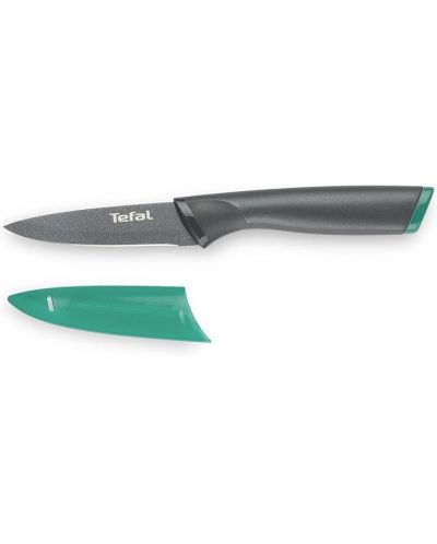 Кухненски нож Tefal - K1220604, 9 cm, синьо-черен - 4