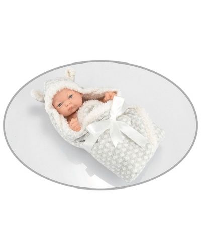 Кукла Raya Toys - Baby So Lovely, новородено с пелена - 2