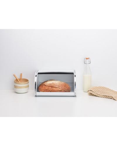 Кутия за хляб Brabantia - Roll Top, 11 l, White - 6