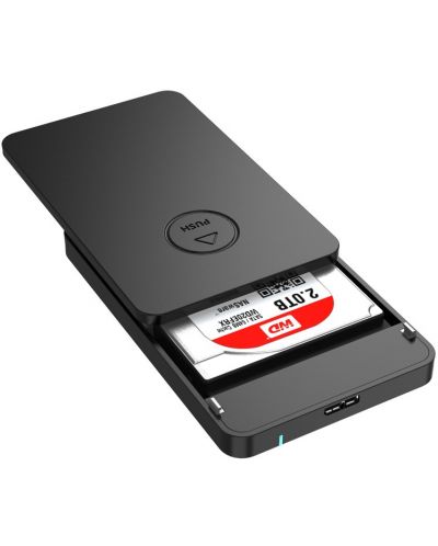 Кутия за твърд диск Orico - 2569S3-BK, USB3.0, 2.5'', черна - 3