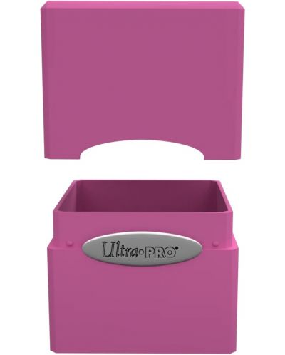 Кутия за карти Ultra Pro Satin Cube - Hot Pink (100+ бр.) - 3