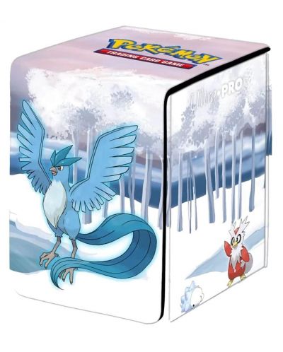 Кутия за карти Ultra Pro Alcove Flip Box Pokemon TCG: Gallery - Frosted Forest (100 бр.) - 1