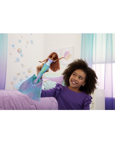 Кукла Disney The Little Mermaid - Ариел с рокля-опашка - 6