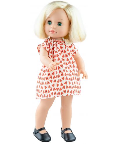 Кукла Paola Reina Soy Tú - Лиере, с рокля на сърчица, 42 cm - 1