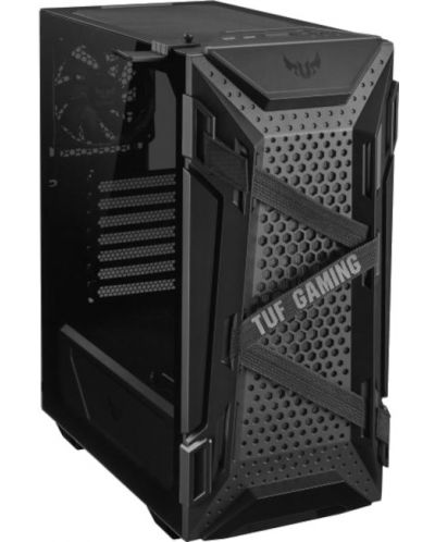 Кутия ASUS - TUF Gaming GT301, mid tower, черна/прозрачна - 5