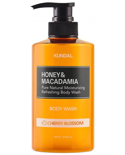 Kundal Душ гел Honey & Macadamia, Череша, 500 ml - 1