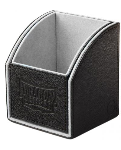 Кутия за карти Dragon Shield Nest Box - Black/Light Grey (100 бр.) - 1