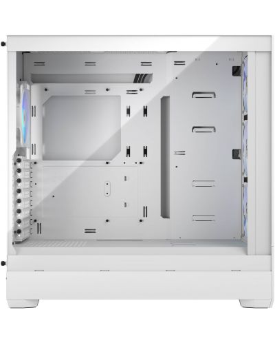 Кутия Fractal Design - Pop XL Air RGB, full tower, бяла/прозрачна - 3