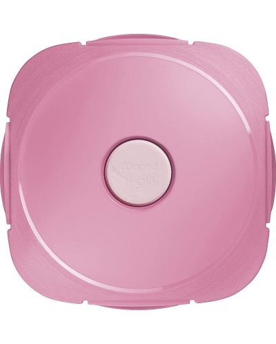 Кутия за храна Maped Concept - Розова, от стъкло, 1.2 l - 3