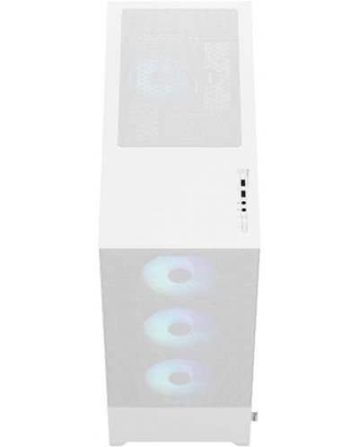 Кутия Fractal Design - Pop XL Air RGB, full tower, бяла/прозрачна - 4