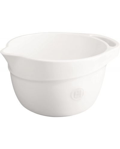 Купа за смесване Emile Henry - Mixing Bowl, 4.5 L, бяла - 1