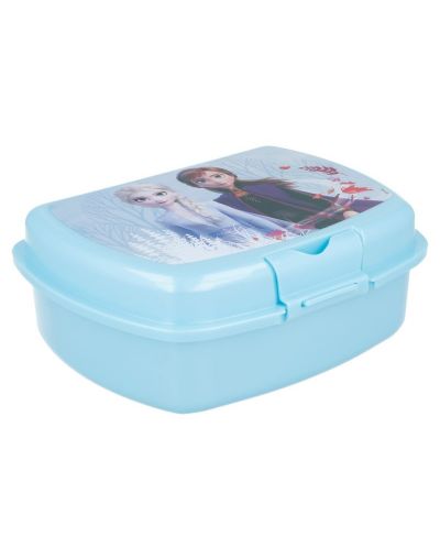 Кутия за храна Stor - Frozen, синя - 2