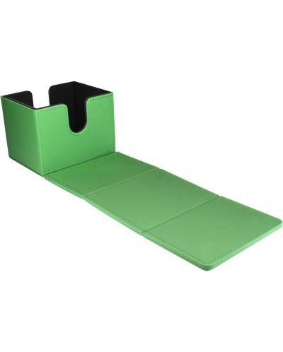 Кутия за карти Ultra Pro Vivid Alcove Edge - Green (100 бр.) - 2